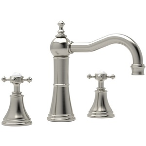 RU3724XSTN2 Georgian Era 8'' Widespread Bathroom Faucet - Satin Nickel