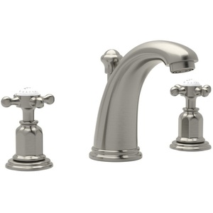 RU3761XSTN2 Edwardian 8'' Widespread Bathroom Faucet - Satin Nickel