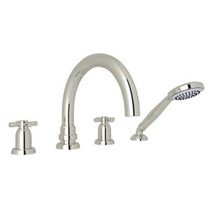 RU3976XPN Holborn Deck Mount With Handshower Tub Faucet - Polished Nickel RU3976XPN Holborn Deck Mount With Handshower Tub Faucet - Polished Nickel