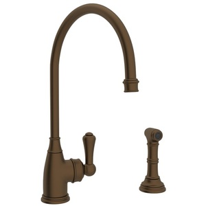 RU4702EB2 Georgian Era Single Handle Kitchen Faucet - English Bronze