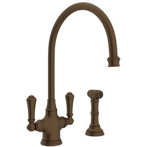 RU4710EB2 Georgian Era Two-Handle Kitchen Faucet - English Bronze