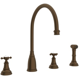 RU4735XEB2 Georgian Era Two-Handle Kitchen Faucet - English Bronze