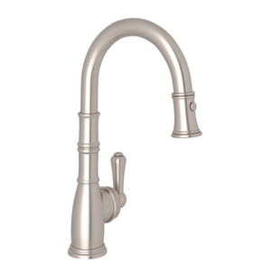 RU4743STN2 Georgian Era Single-Hole Bar Faucet - Satin Nickel