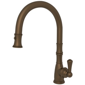 RU4744EB2 Georgian Era Pull-Out Spray Kitchen Faucet - English Bronze RU4744EB2 Georgian Era Pull-Out Spray Kitchen Faucet - English Bronze
