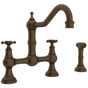 RU4755XEB2 Edwardian Two-Handle Kitchen Faucet - English Bronze