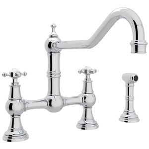 RU4763XAPC2 Edwardian Two-Handle Kitchen Faucet - Polished Chrome