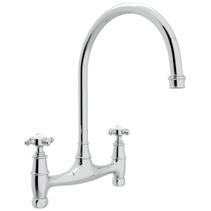 RU4790XAPC2 Georgian Era Two-Handle Kitchen Faucet - Polished Chrome