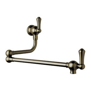 RU4799LSEB2 Georgian Era Pot Filler Kitchen Faucet - English Bronze