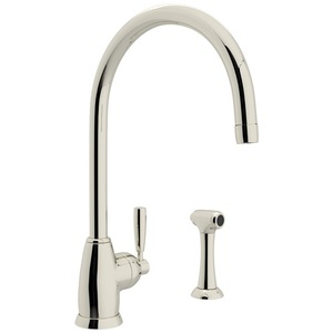 RU4846LSPN2 Holborn Single Handle Kitchen Faucet - Polished Nickel