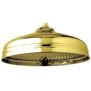 RU5204EG Edwardian Shower Head Shower Accessory - English Gold