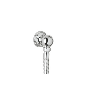 RU5546APC Edwardian Wall Supply Elbow Shower Accessory - Polished Chrome