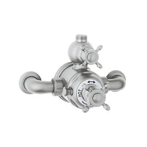 RU5552XAPC Edwardian Thermostatic/Volume Control Custom Shower Valve - Polished Chrome