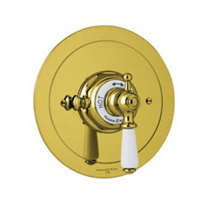 RU5565LEGTO Edwardian Thermostatic Valve Trim Trim Kit - English Gold