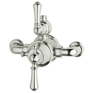 RU5751LSPN Georgian Era Thermostatic/Volume Control Custom Shower Valve - Polished Nickel