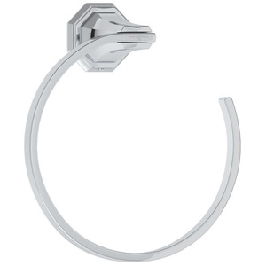 RU6135APC Deco Towel Ring Bathroom Accessory - Polished Chrome