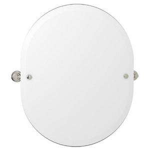 RU6482PN Holborn Oval Mirror - Polished Nickel