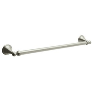 RU6641PN Georgian Era Towel Bar Bathroom Accessory - Polished Nickel