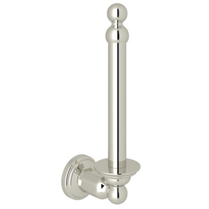 RU6947PN Edwardian Paper Holder Bathroom Accessory - Polished Nickel