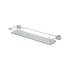 RU6953APC Edwardian Vanity Shelf Bathroom Accessory - Polished Chrome