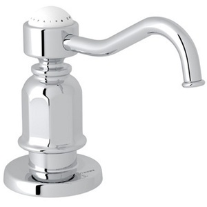 RU6995APC Edwardian Soap Dispenser Kitchen Accessory - Polished Chrome