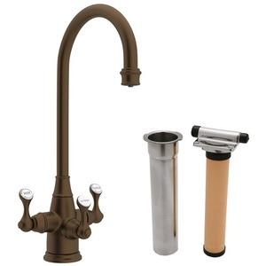 RUKIT1220LSEB2 Georgian Era Water Filtration Faucet Kitchen Faucet - English Bronze