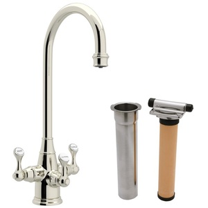 RUKIT1220LSPN2 Georgian Era Water Filtration Faucet Kitchen Faucet - Polished Nickel