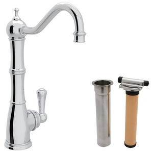 RUKIT1621LAPC2 Edwardian Beverage Faucet Kitchen Faucet - Polished Chrome