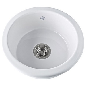 RUM1807WH Lancaster Dual Mount Bar Sink - White