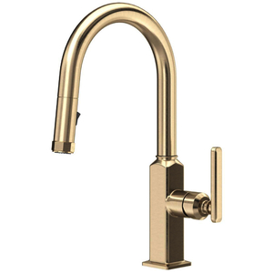 RAP65D1LMSTN Apothecary Single-Hole Bar Faucet - Satin Nickel