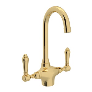 RA1667LMULB2 San Julio Single-Hole Bar Faucet - Unlacquered Brass