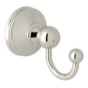 RU6621PN Georgian Era Robe Hook Bathroom Accessory - Polished Nickel