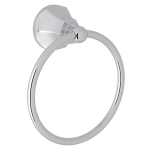 RWE4APC Wellsford Towel Ring Bathroom Accessory - Polished Chrome