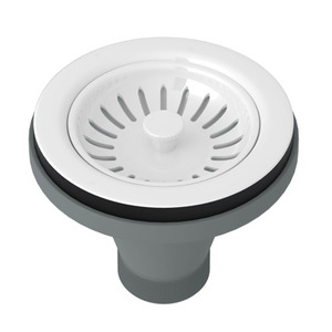 R735WH Drain Strainer Kitchen Accessory - White