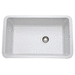 Rohl R630700 White Single Bowl Kitchen Sink