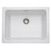 Rohl R634700 White Single Bowl Kitchen Sink