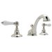Rohl RA1408LPPN2 Polished Nickel 8'' Widespread Bathroom Sink Faucet