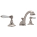 Rohl RA1408LPSTN2 Satin Nickel 8'' Widespread Bathroom Sink Faucet