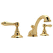 Rohl RA1408LMIB2 Italian Brass 8'' Widespread Bathroom Sink Faucet