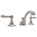 Rohl RA1408LMSTN2 Satin Nickel 8'' Widespread Bathroom Sink Faucet