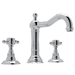 Rohl RA1409XMAPC2 Polished Chrome 8'' Widespread Bathroom Sink Faucet