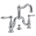 Rohl RA1419LMAPC2 Polished Chrome 8'' Widespread Bathroom Sink Faucet