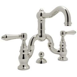 RA1419LMULB2 Acqui 8'' Widespread Bathroom Faucet - Unlacquered Brass