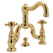 Rohl RA1419XMIB2 Italian Brass 8'' Widespread Bathroom Sink Faucet