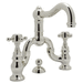 Rohl RA1419XMPN2 Polished Nickel 8'' Widespread Bathroom Sink Faucet