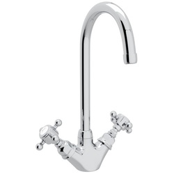 RA1467XMULB2 San Julio Single-Hole Bar Faucet - Unlacquered Brass