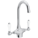 Rohl RA1667LPAPC2 Polished Chrome Single Hole Bar Faucet