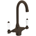 Rohl RA1667LPTCB2 Tuscan Brass Single Hole Bar Faucet