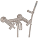 Rohl RA2202XMSTN Satin Nickel Wall Mount Tub Faucet
