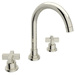 Rohl RA2208XMPN2 Polished Nickel 8'' Widespread Bathroom Sink Faucet