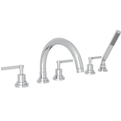 RA2214LMIB Lombardia Deck Mount With Handshower Tub Faucet - Italian Brass RA2214LMIB Lombardia Deck Mount With Handshower Tub Faucet - Italian Brass